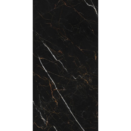 Diamante Marquina Gold Black 60x120 Lucido - Pavimento Effetto Marmo