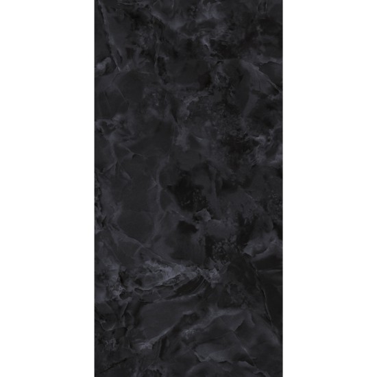 Diamante Onyx Black 60x120 Lucido - Pavimento Effetto Marmo